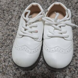 Classic White Kids Shoes